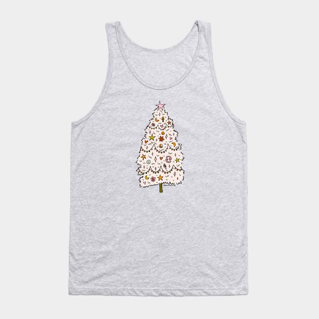 Cancer Tree Tank Top by Doodle by Meg